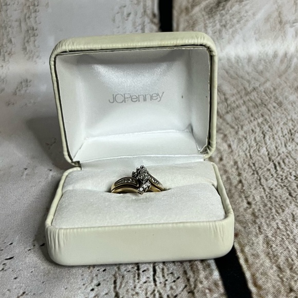 jcpenney Jewelry Jcpenny 2 Rings And Case Poshmark